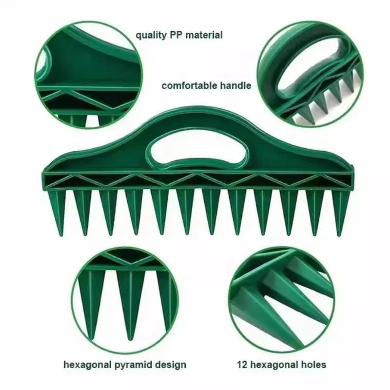 Manual Seed Spreader - Portable Soil Puncher for Planting