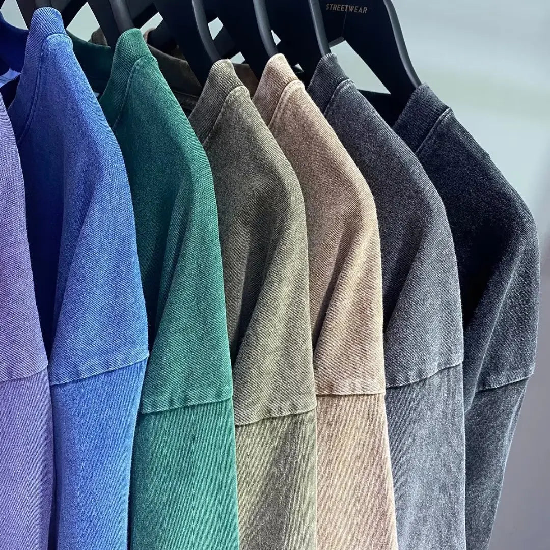 Oversized Cotton T-Shirt - Heavyweight Short Sleeve Tee
