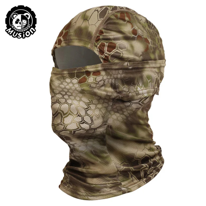 Lightweight Balaclava Face Cover - Outdoor Cycling and Hiking Mask - Classic Mc Python