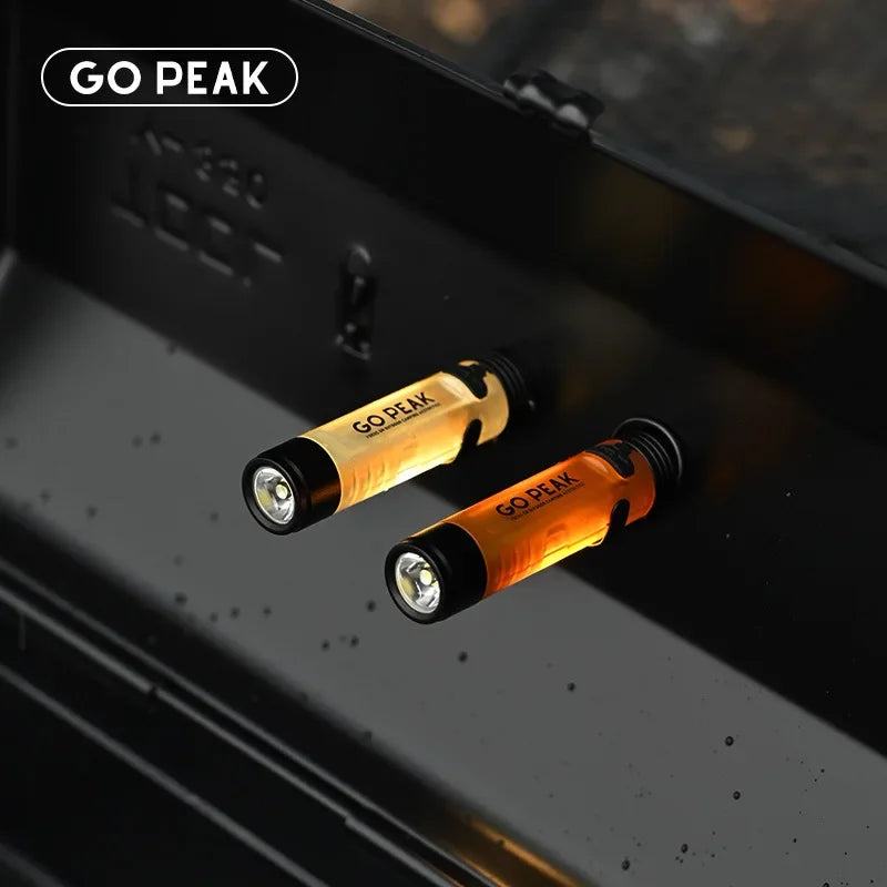 Mini LED Pocket Flashlight - Key Clip Light for Bags