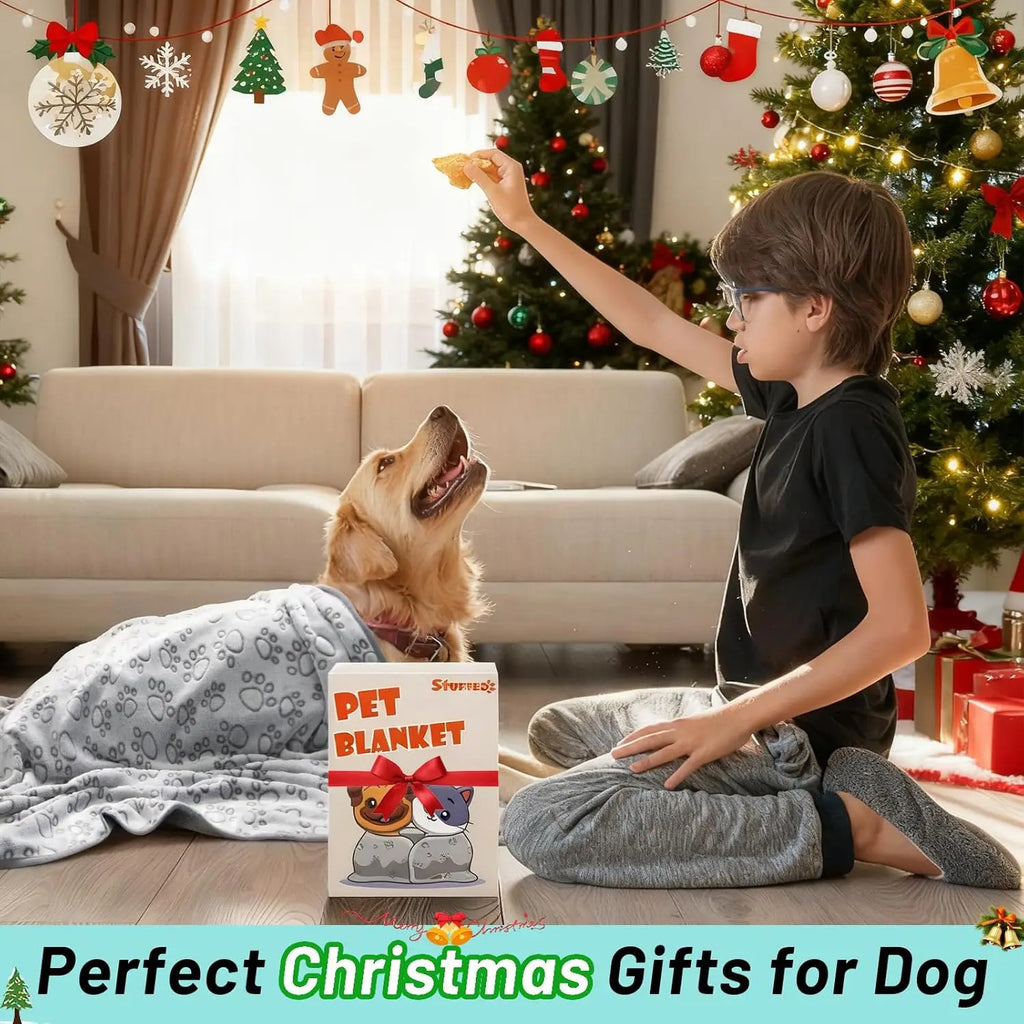 Pet Blanket - Soft Indoor Cover for Cats and Dogs