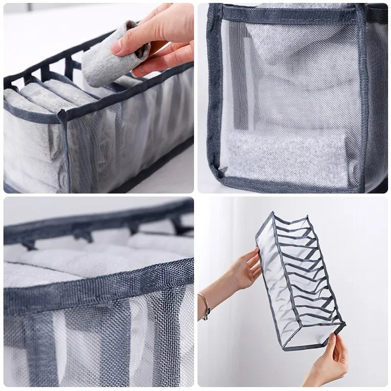Foldable Underwear Socks Organizer Dividers - For Everyday Home Use