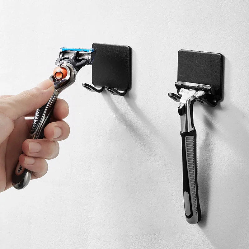 Bathroom Stainless Steel Razor Holder - For Bathroom and Home Storage