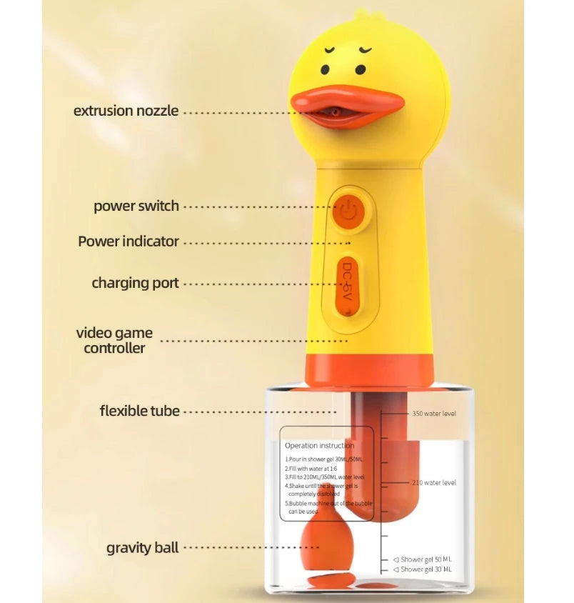 Automatic Pet Foam Dispenser Yellow - For Everyday Pet Use