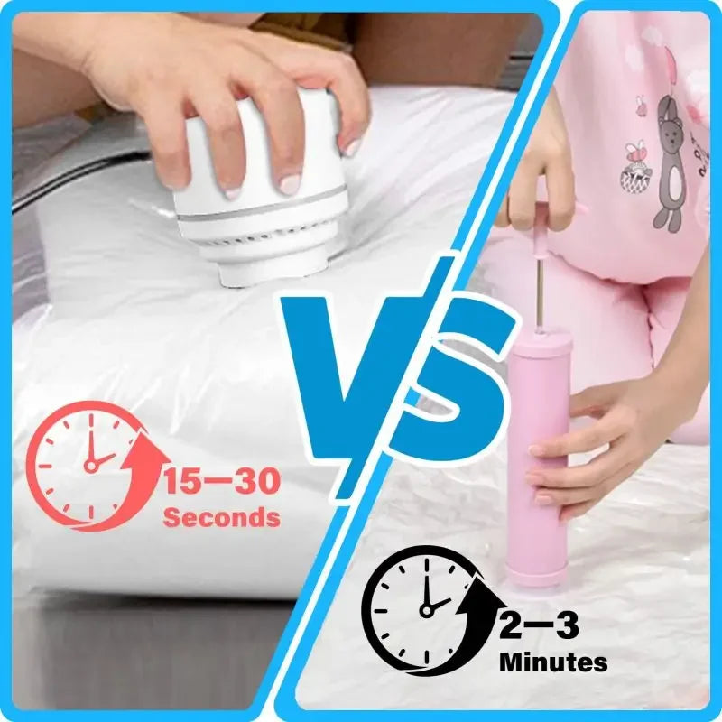 Vacuum Storage Bags Space Saver - For Travel and Daily Carry