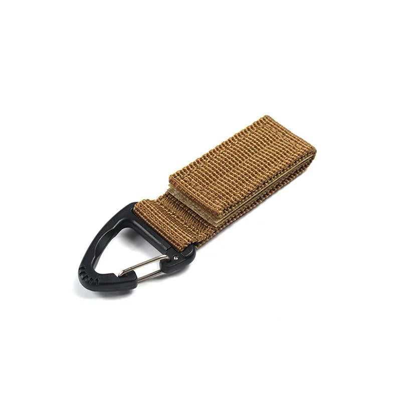 Glove Keeper Clip - Outdoor Gear Hook for Gloves and Small Tools - Tan 02