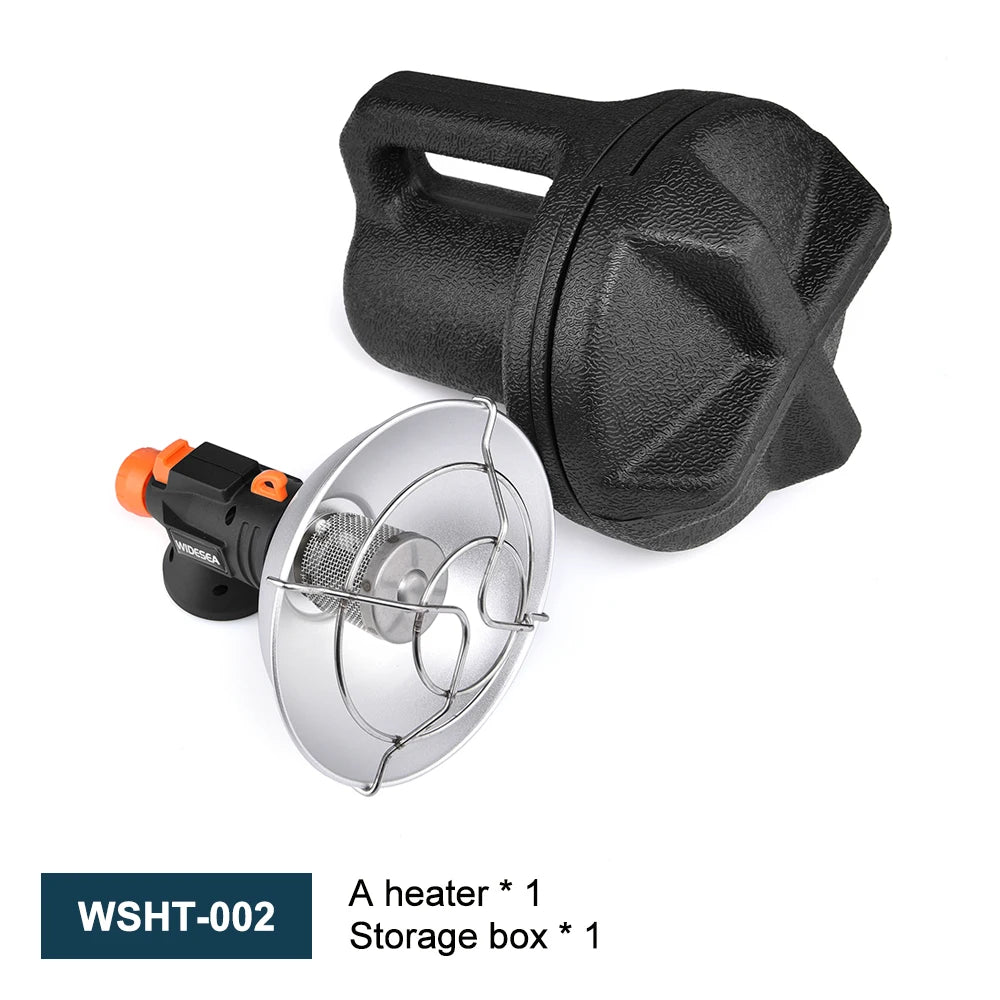 Portable Camping Heater - Steel Stove Attachment for Outdoor Use - Wsht-002