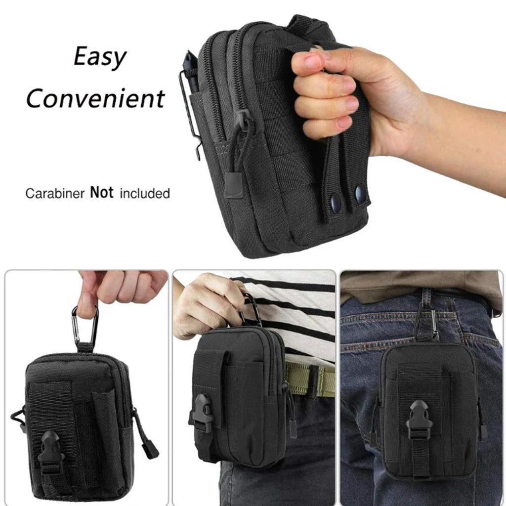 Nylon Leg Bag - Waist Pack for Riding and Travel Gear