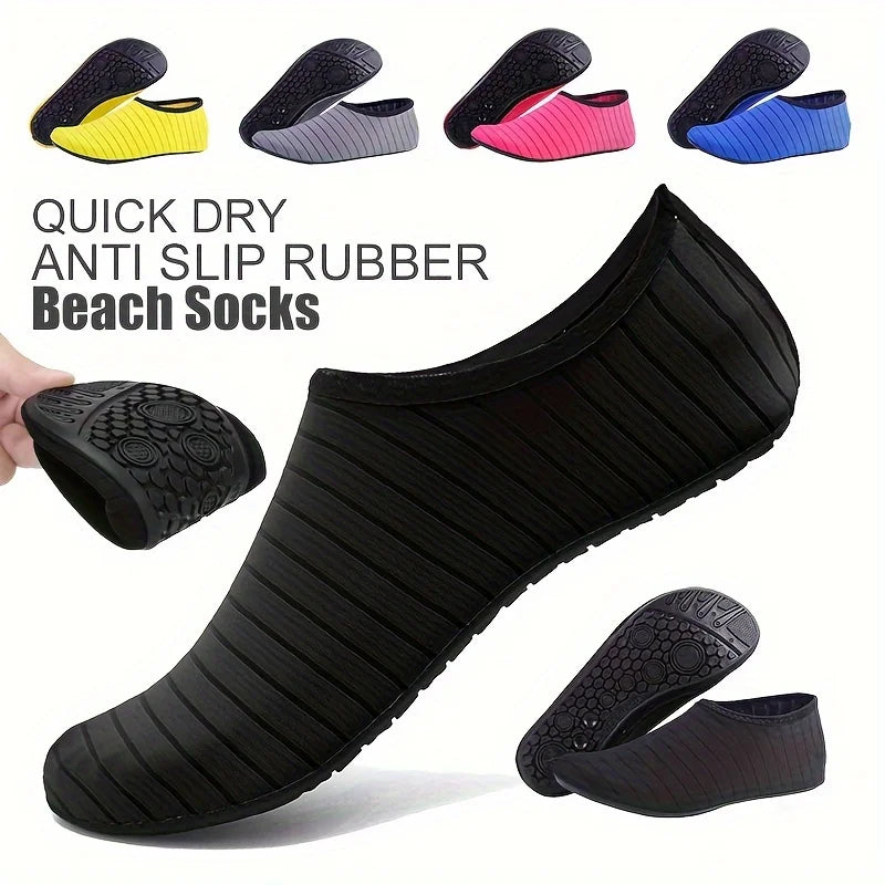 Ultra-Light Anti-Slip Aqua Socks - Quick-Dry Barefoot Water Shoes