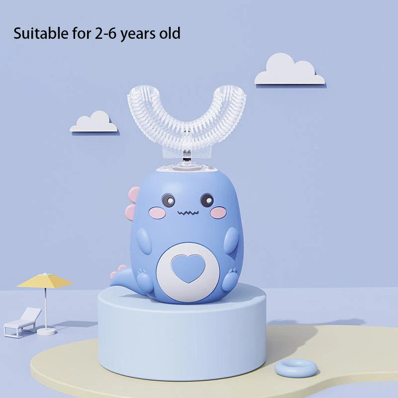 Children U-shaped Electric Toothbrush Degrees - For Travel and Daily Carry