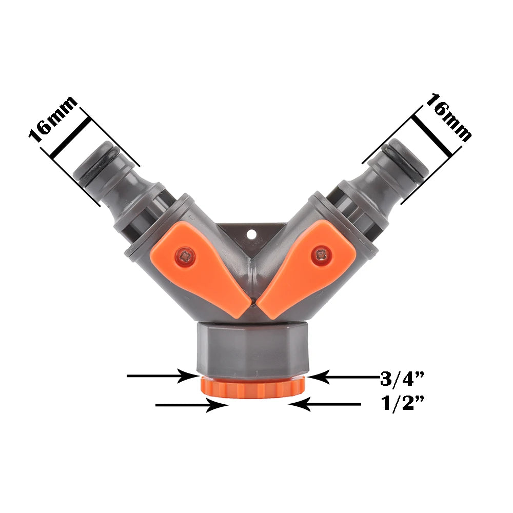 Garden Hose Quick Connector – Stop-Water Coupler for Easy Watering