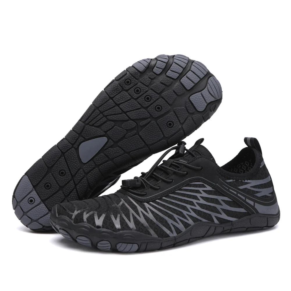 Unisex Amphibious Quick-Dry Water Shoes - Anti-Slip Barefoot Aqua Sneakers