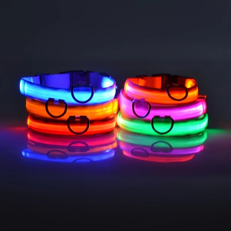 Nylon LED Night Safety Flashing - For Everyday Pet Use