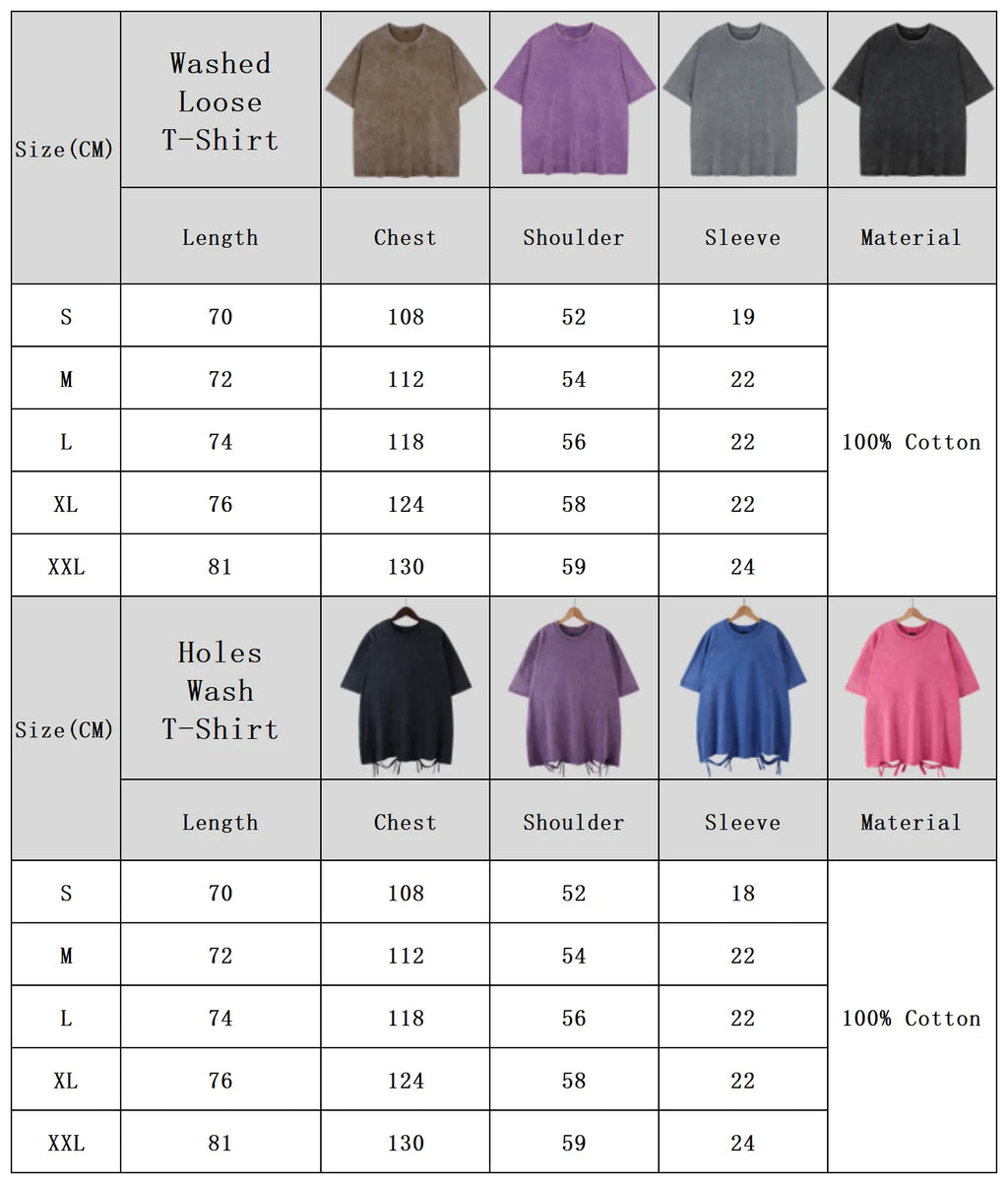 Oversized Cotton T-Shirt - Heavyweight Short Sleeve Tee