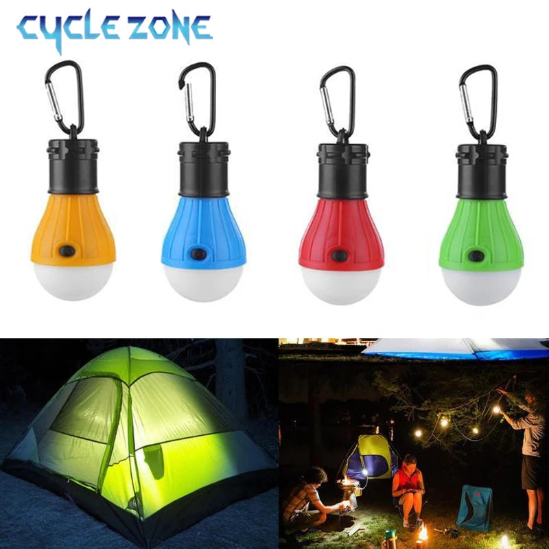 Mini LED Camping Bulb - 3-Mode Hanging Tent Light
