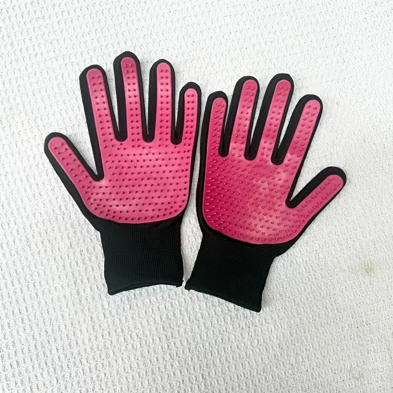 Cat Hair Remove Gloves Rubber - For Everyday Pet Use