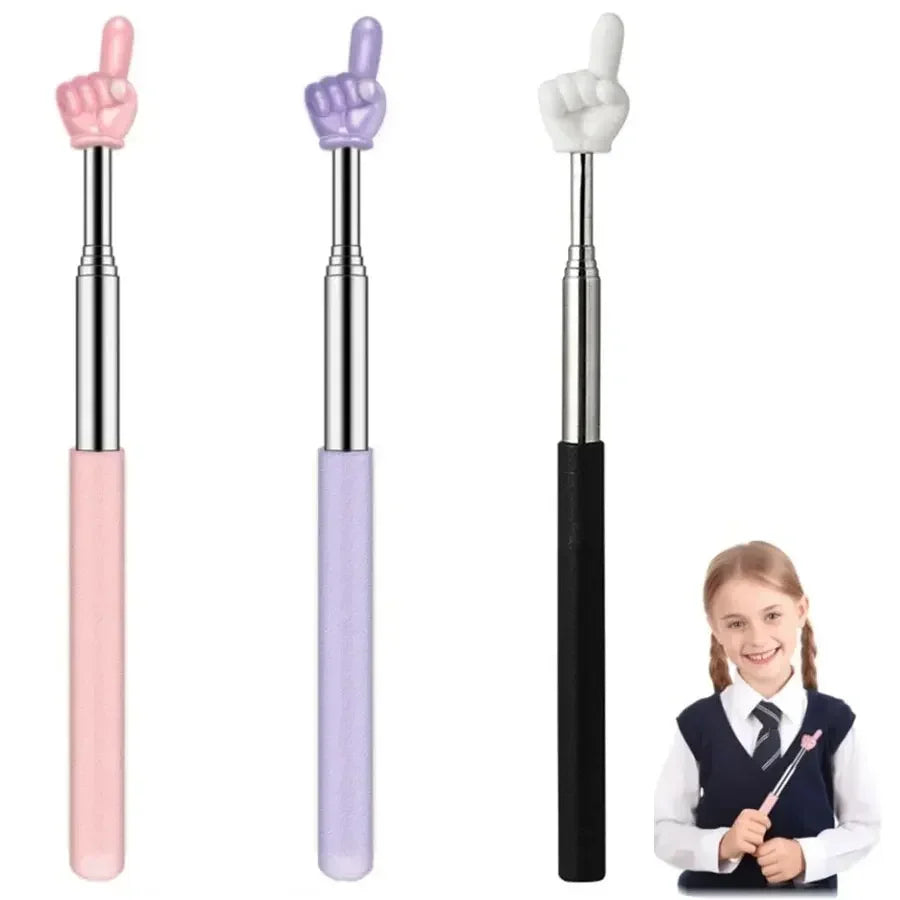 Telescopic Reading Pointer - Colorful Kids Teaching Stick
