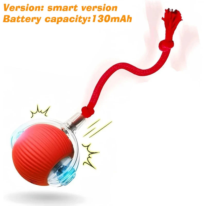 Rolling Dog Ball Toy - Rechargeable Interactive Pet Play