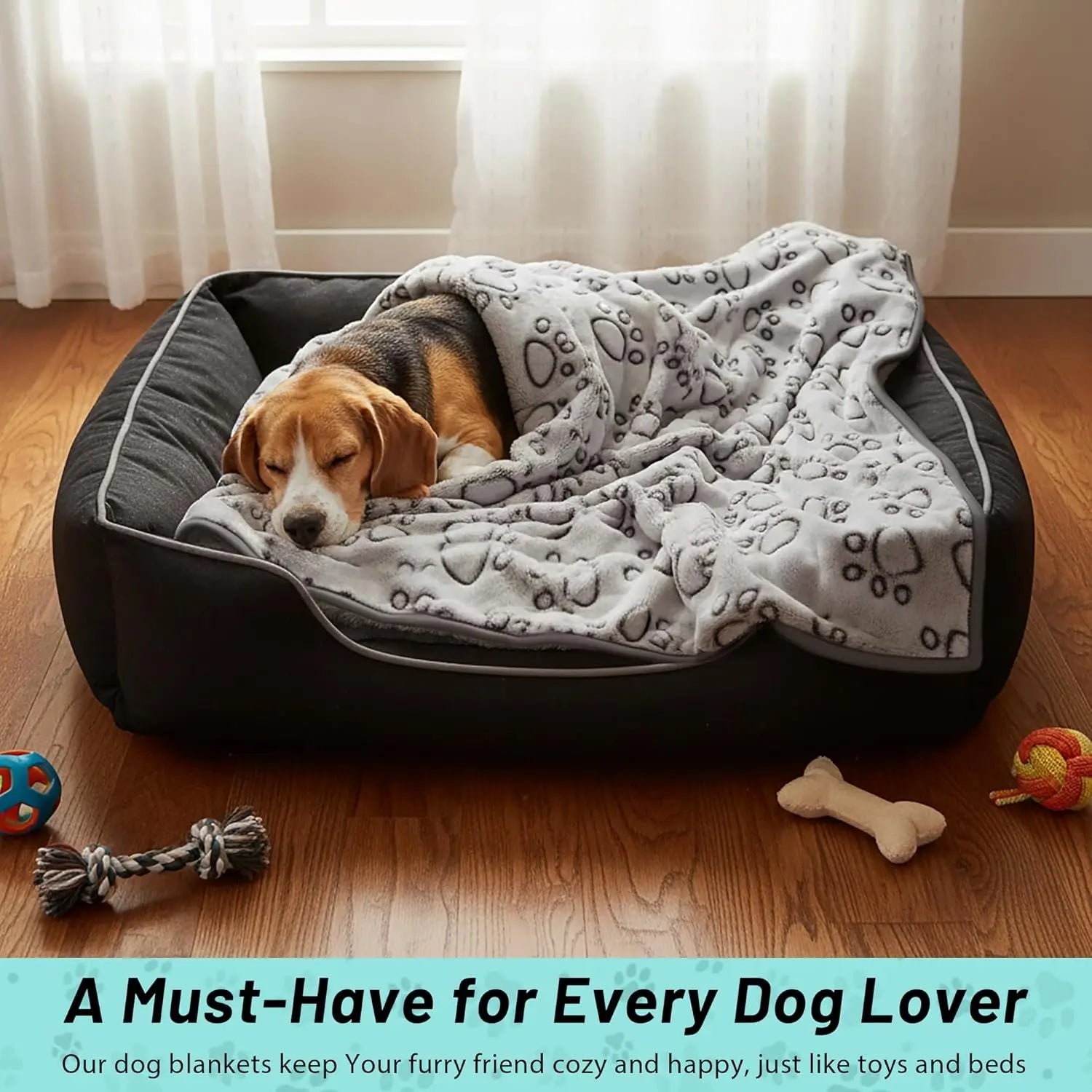 Pet Blanket - Soft Indoor Cover for Cats and Dogs