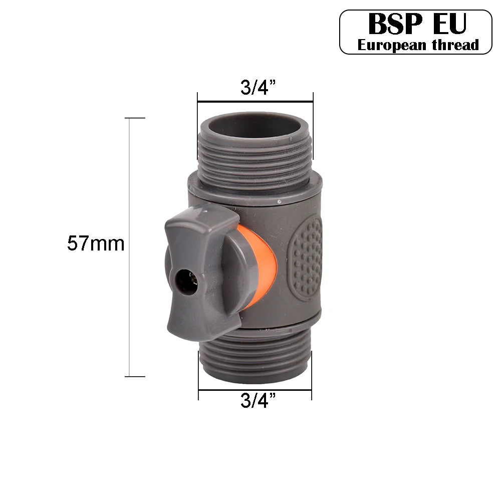 Garden Hose Quick Connector – Stop-Water Coupler for Easy Watering