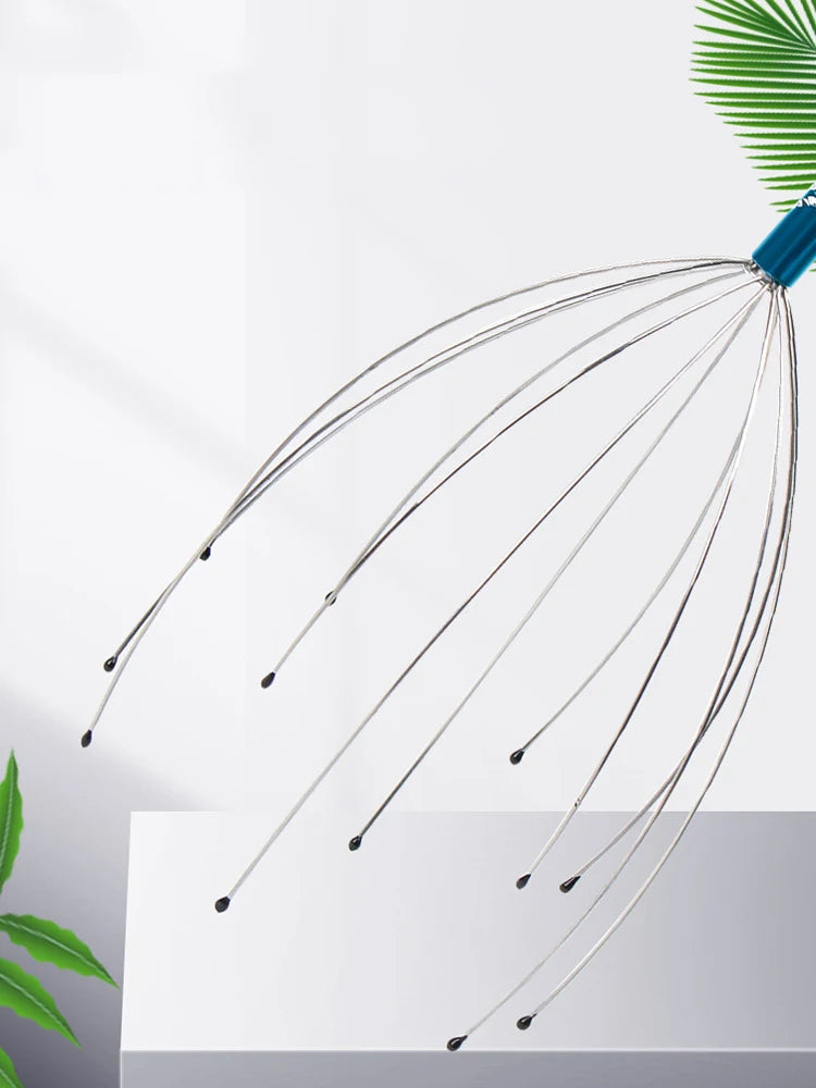 Scalp Head Massager – Stainless Steel Tingler for Relaxing Breaks