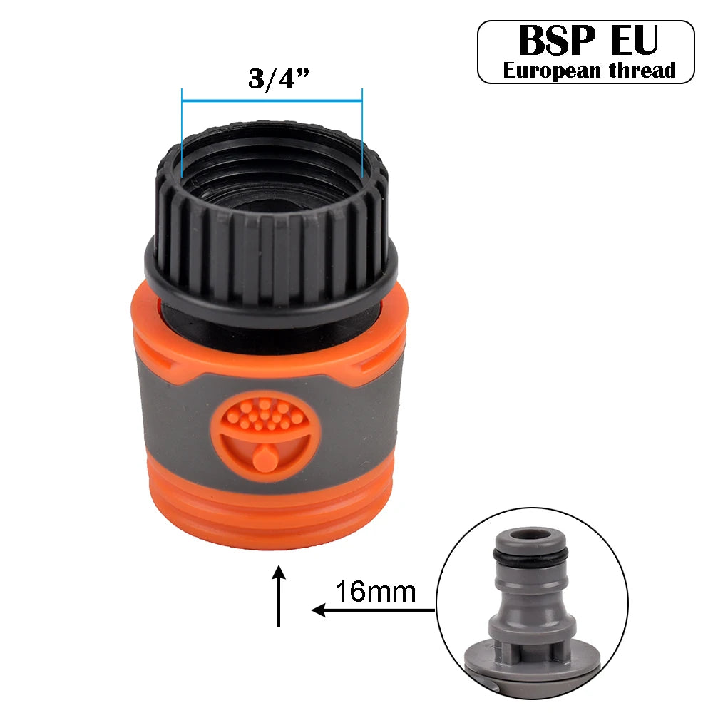 Garden Hose Quick Connector – Stop-Water Coupler for Easy Watering