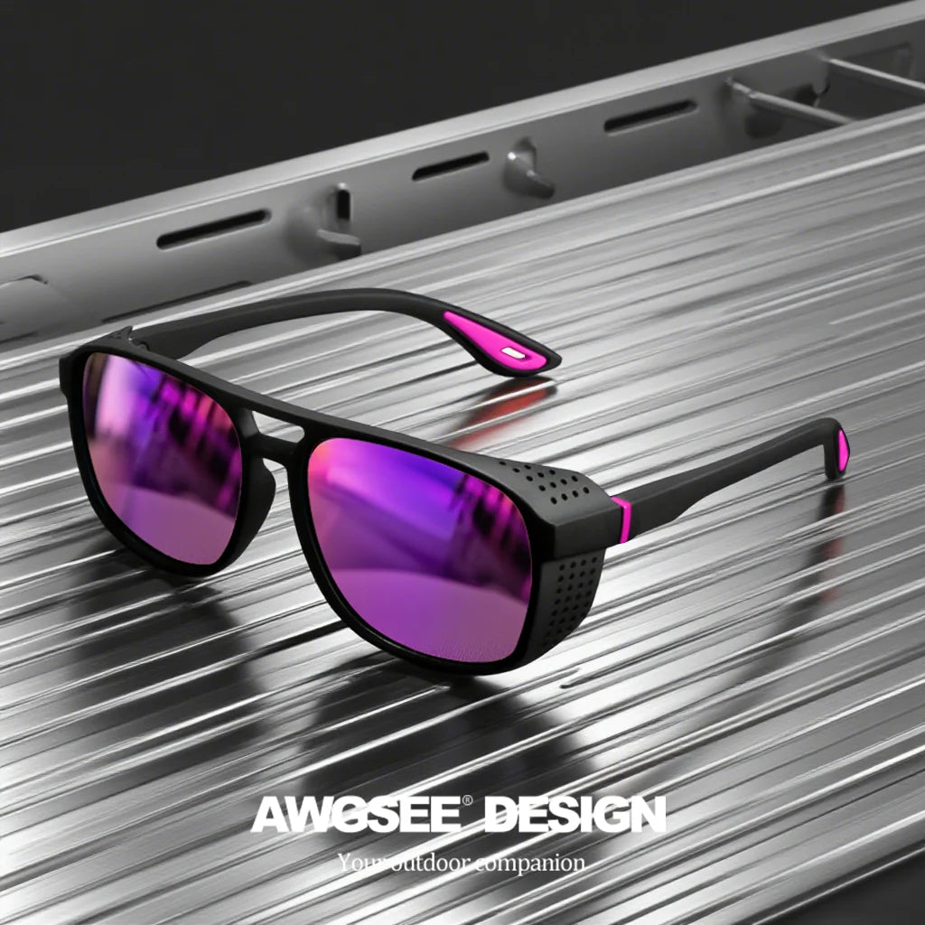 Square Polarized Sunglasses - Driving Eyewear