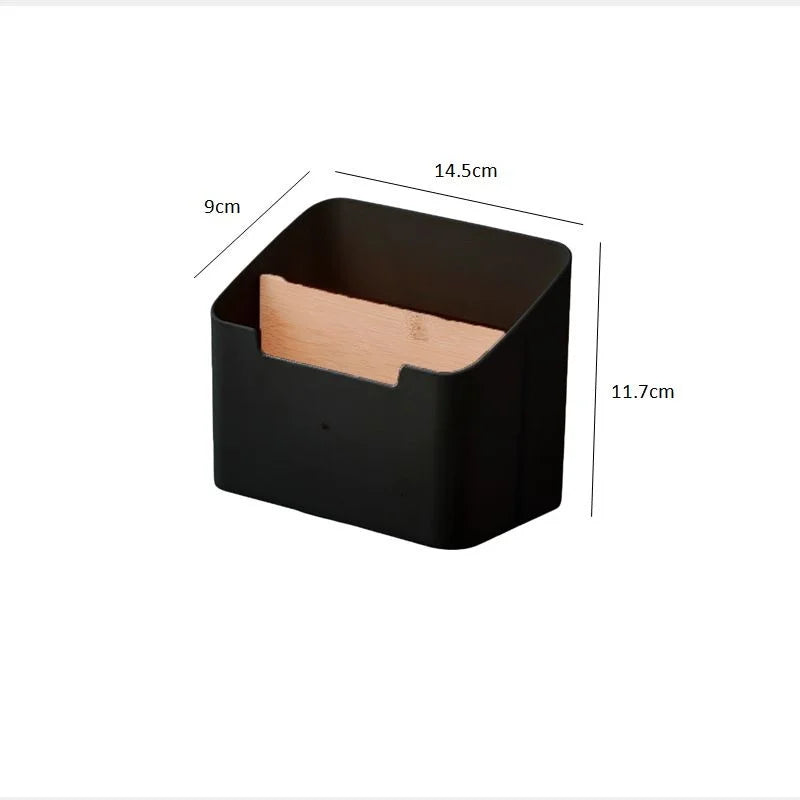 Plastic Desktop Storage Box Remote - For Desk and Office Organization