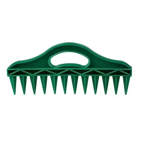 Manual Seed Spreader - Portable Soil Puncher for Planting - Green