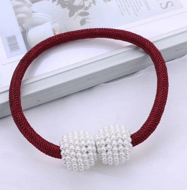 Pearl Magnetic Curtain Clip Holders - For Everyday Home Use