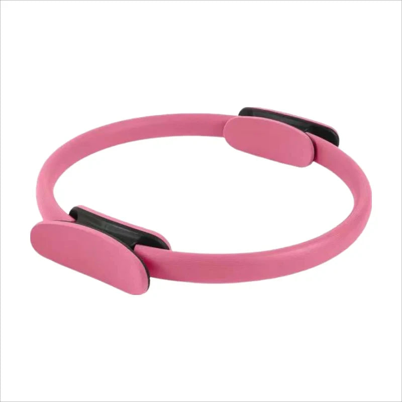 Yoga Pilates Ring - Fitness Circle for Home Exercise - Pink