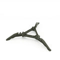 Folding Gas Canister Stand - Three-Leg Base for Camping Stoves - Green