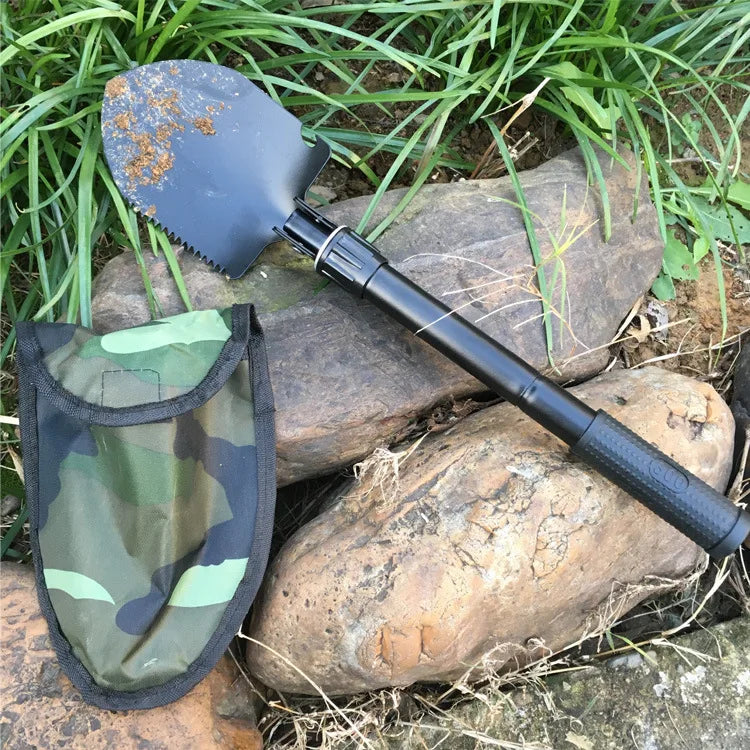 Folding Camping Shovel - Portable Tool for Outdoor Tasks