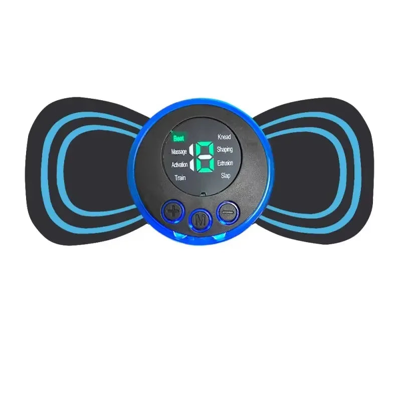 EMS Neck and Body Massager – 8 Modes for Portable Relief at Home