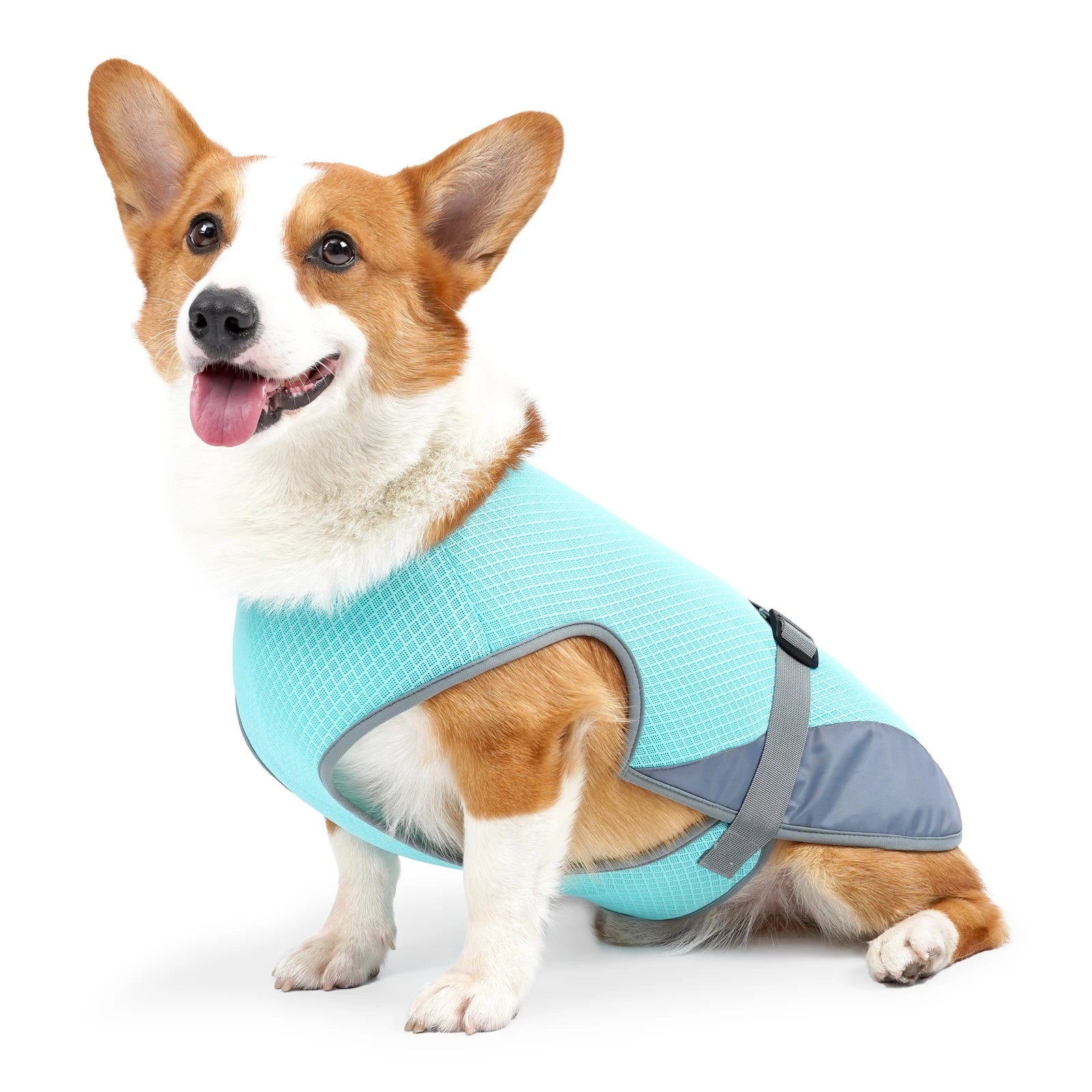 Instant Evaporative Pet Cooling Vest - Adjustable Breathable Heatwave Jacket