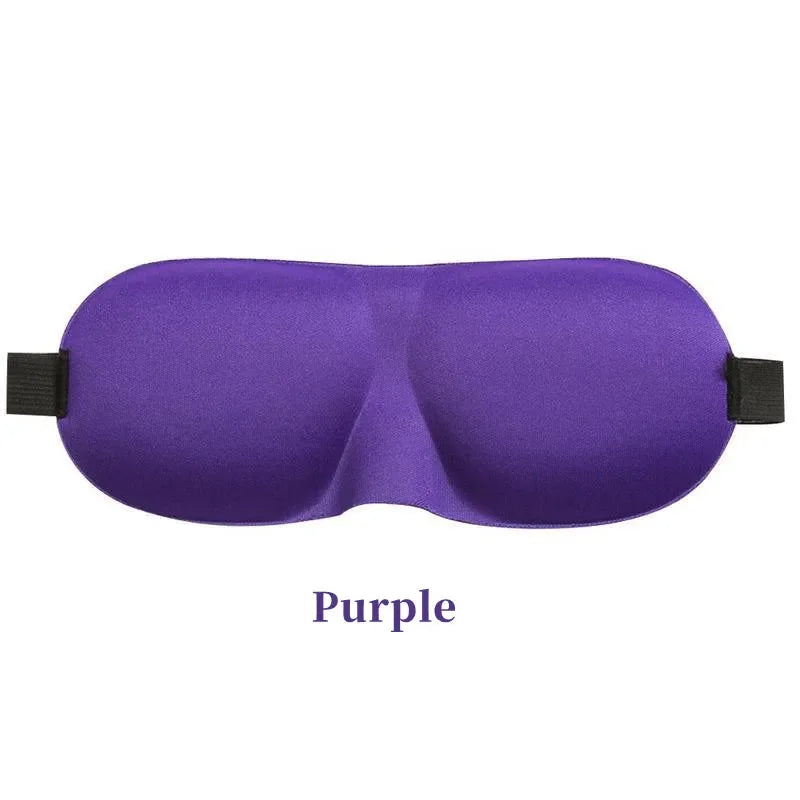 Contoured Sleep Mask – Breathable 3D Eye Shade for Travel Rest
