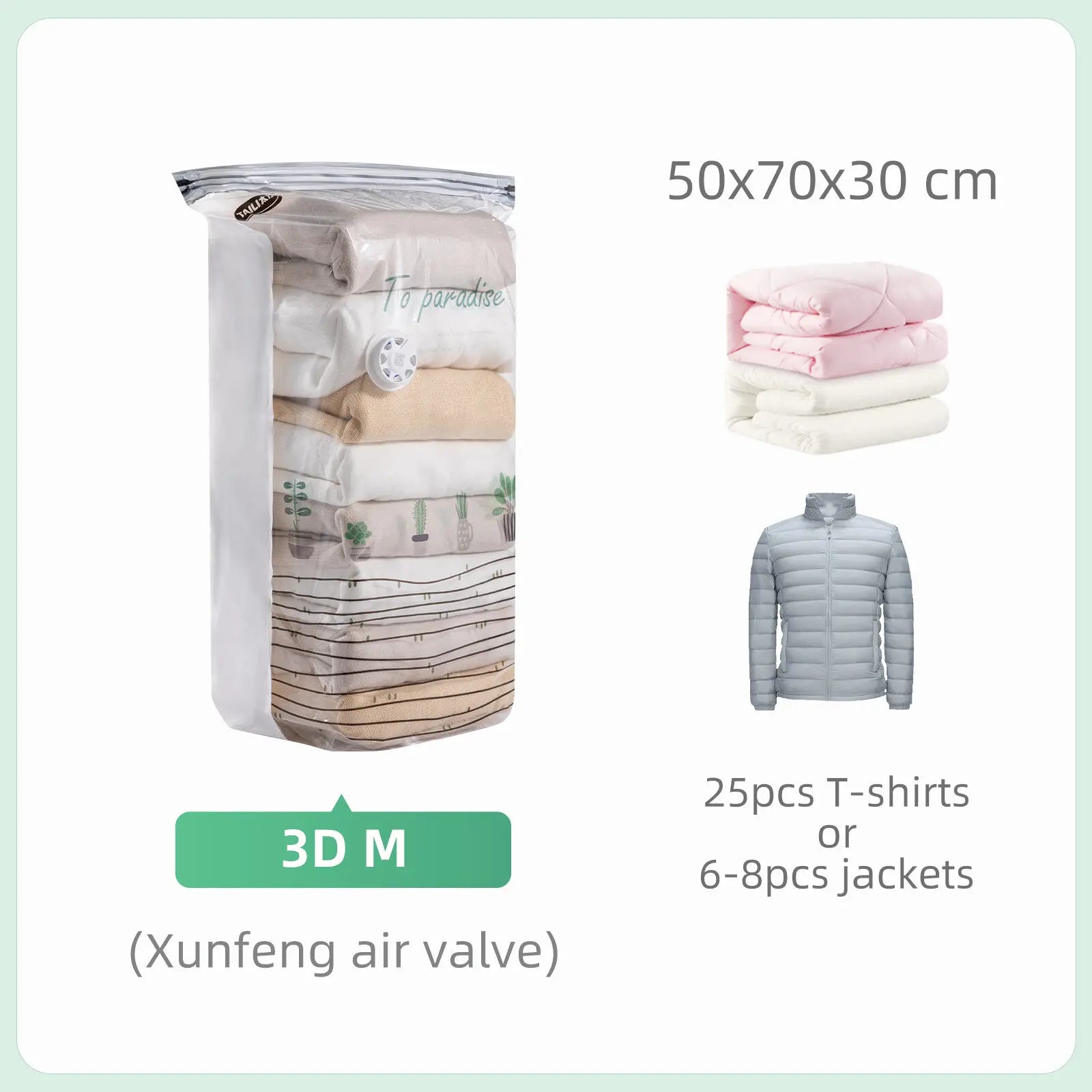 DailyFix No-Vacuum Compression Storage Bag