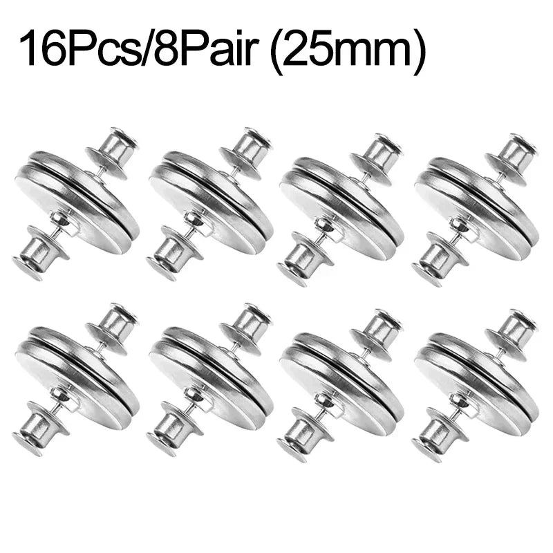 Magnetic Curtain Buttons Detachable Clips - For Everyday Home Use