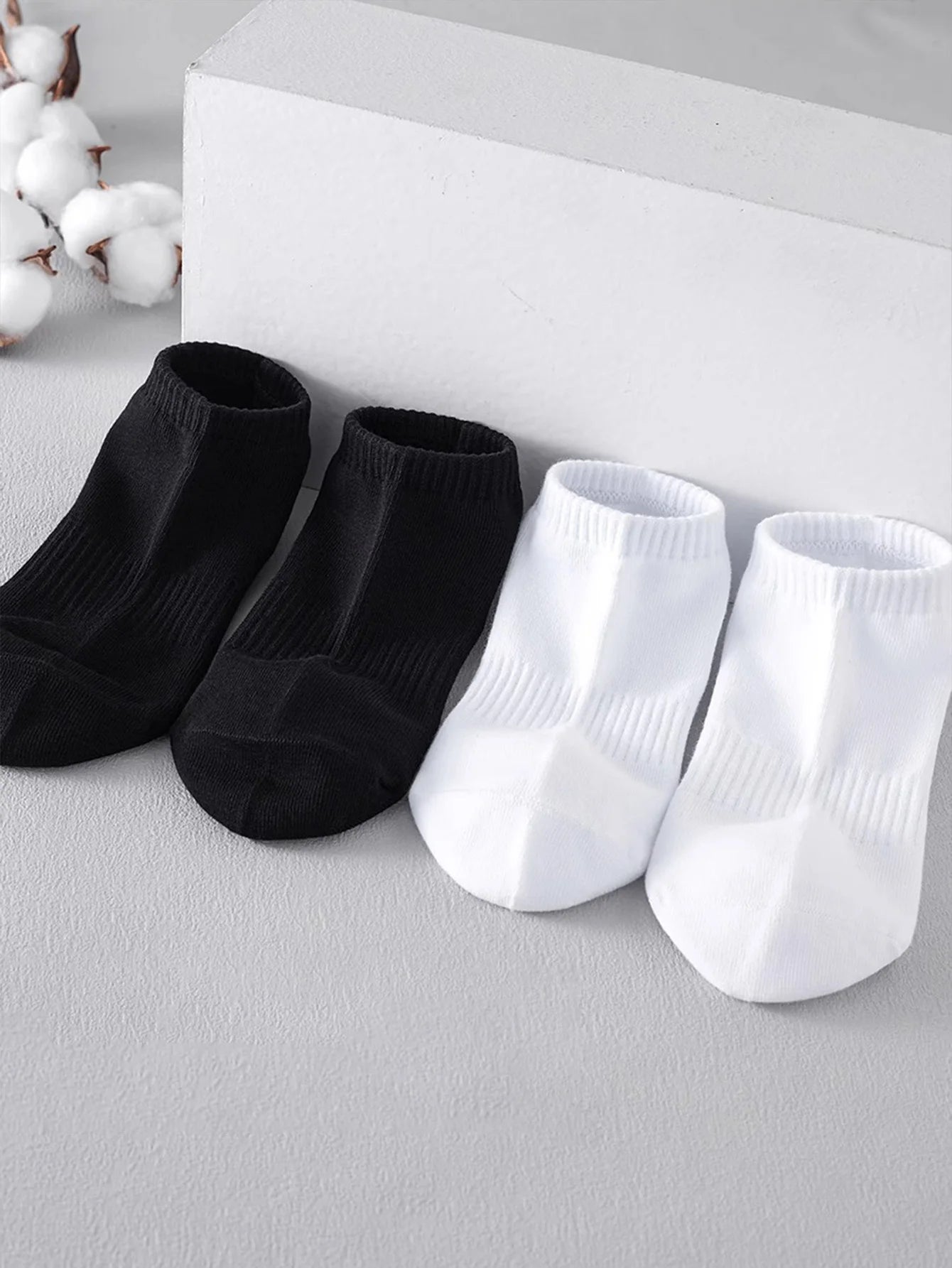 Men's No-Show Athletic Socks - 10-Pair Training Pack