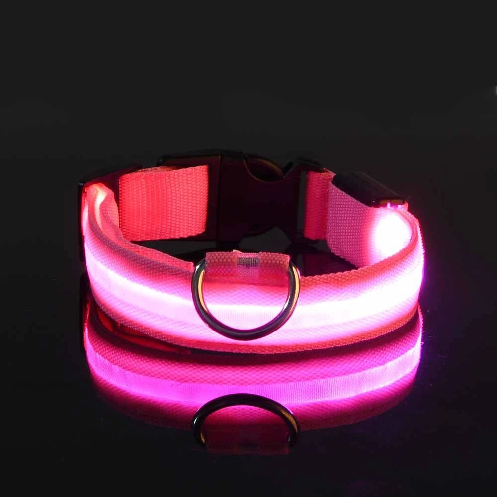Nylon LED Night Safety Flashing - For Everyday Pet Use