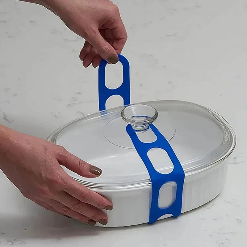 Silicone Lid Strap - 54 cm Band for Pots and Lunch Boxes
