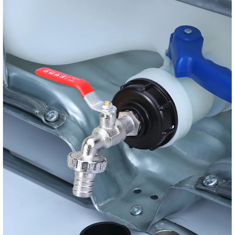 IBC Tank Tap Adapter - S60x6 Garden Hose Coupling Fitting