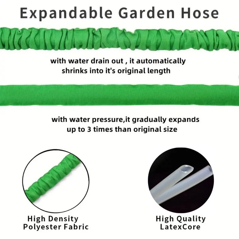 Expandable Garden Hose - Multiple Lengths for Yard Watering