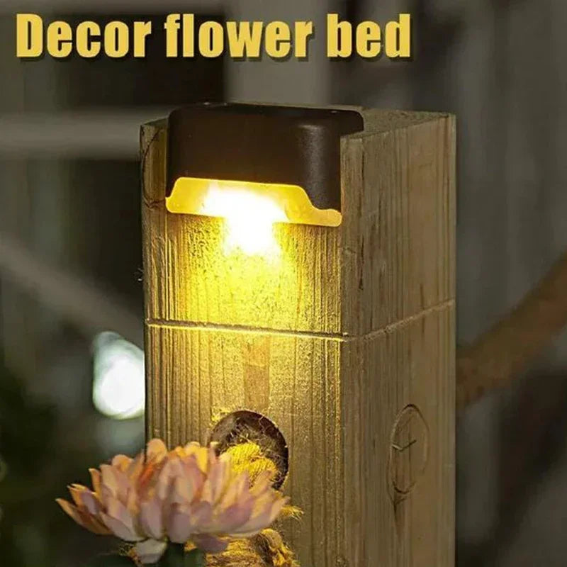 Solar Step Deck Lights – Waterproof Path Lighting for Outdoor Stairs
