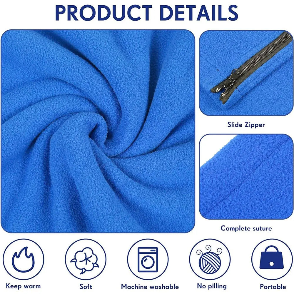 Fleece Sleeping Bag Liner - Lightweight Sheet for Camping