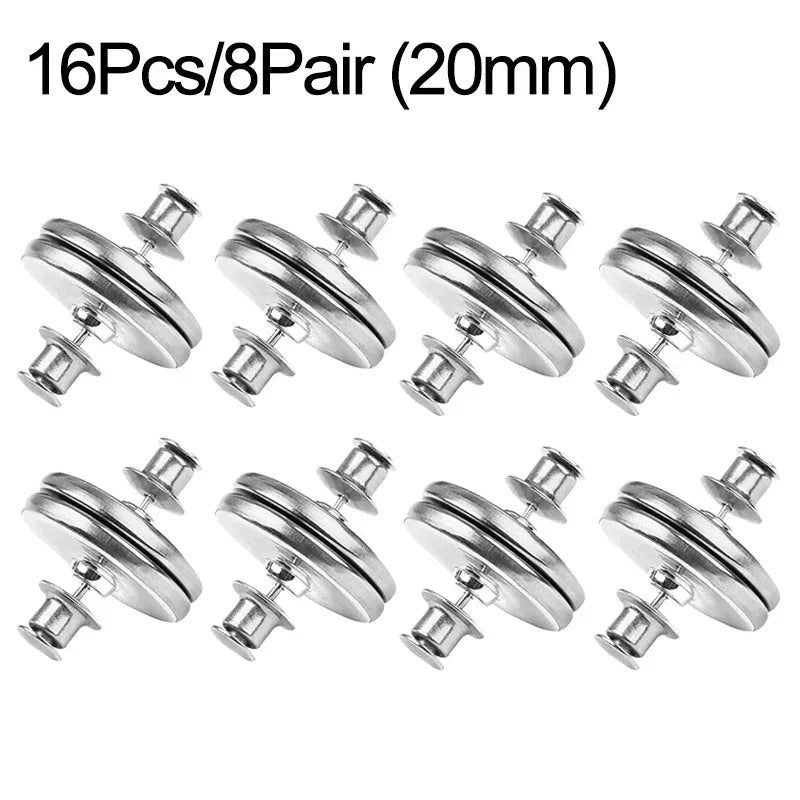 Magnetic Curtain Buttons Detachable Clips - For Everyday Home Use