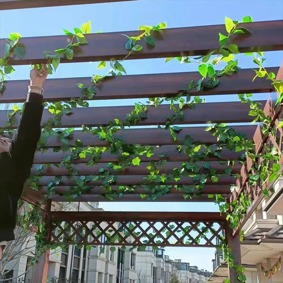 Artificial Ivy Vine Garland – Hanging Greenery for Outdoor Decor