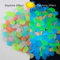 Glow Decorative Stones - Resin Garden and Fish Tank Pebbles - Mixed Color