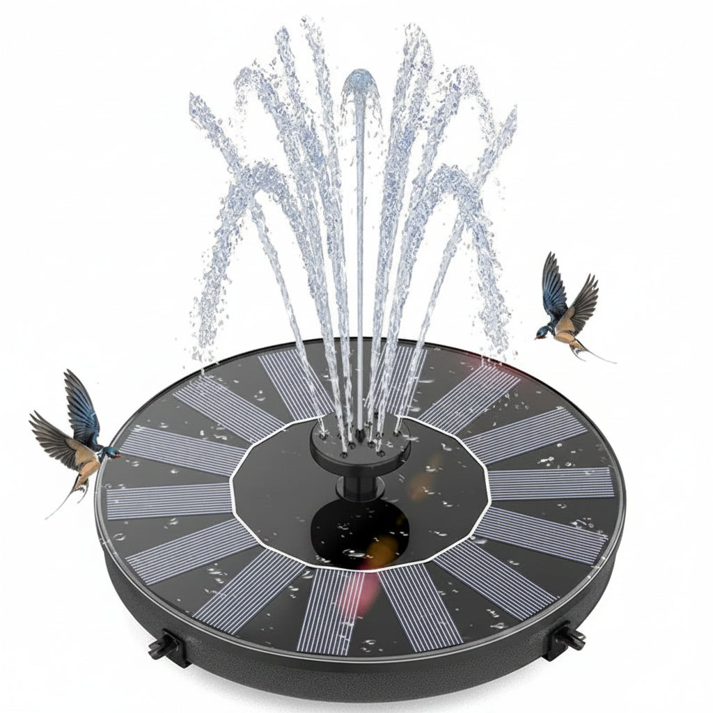 Solar Water Fountain Pump - Floating Decor for Garden Ponds