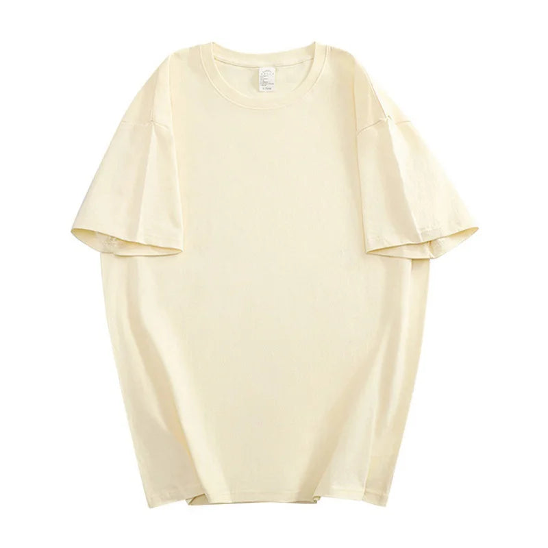 Cotton Oversized T-Shirt – Relaxed Unisex Fit for Everyday Wear